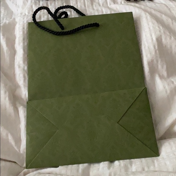 SMALL GREEN GUCCI SHOPPING BAG - Picture 5 of 5